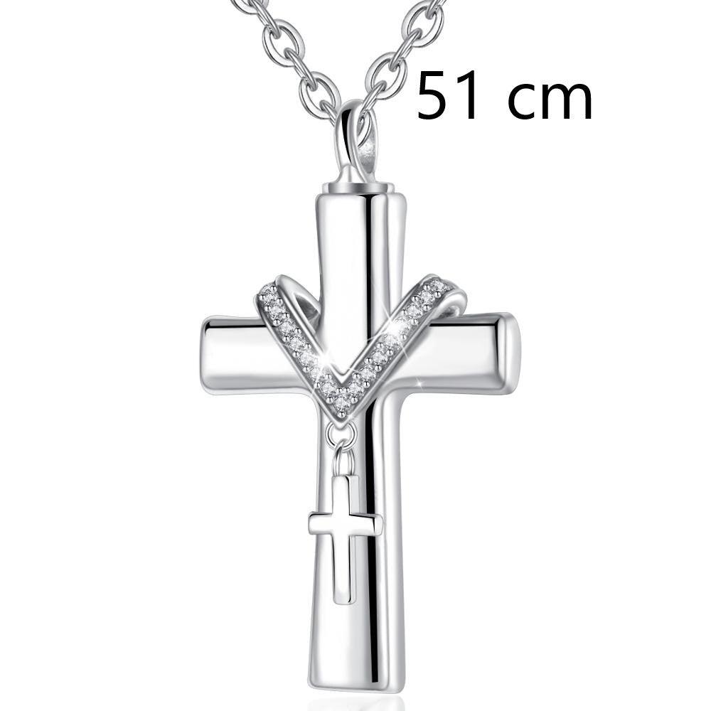 Cruz com Crucifixo e Cofrinho - Prata925.pt