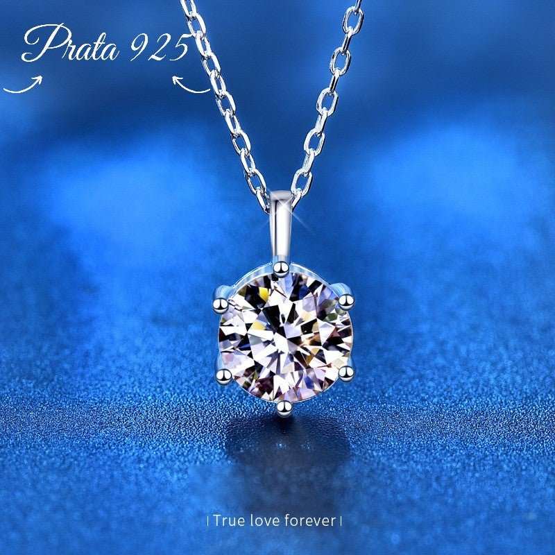 1 - 2 -5 quilates Moissanite - Elegância - Prata925.pt