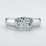 Solitaire - 2 quilates - Moissanite - Prata925.pt